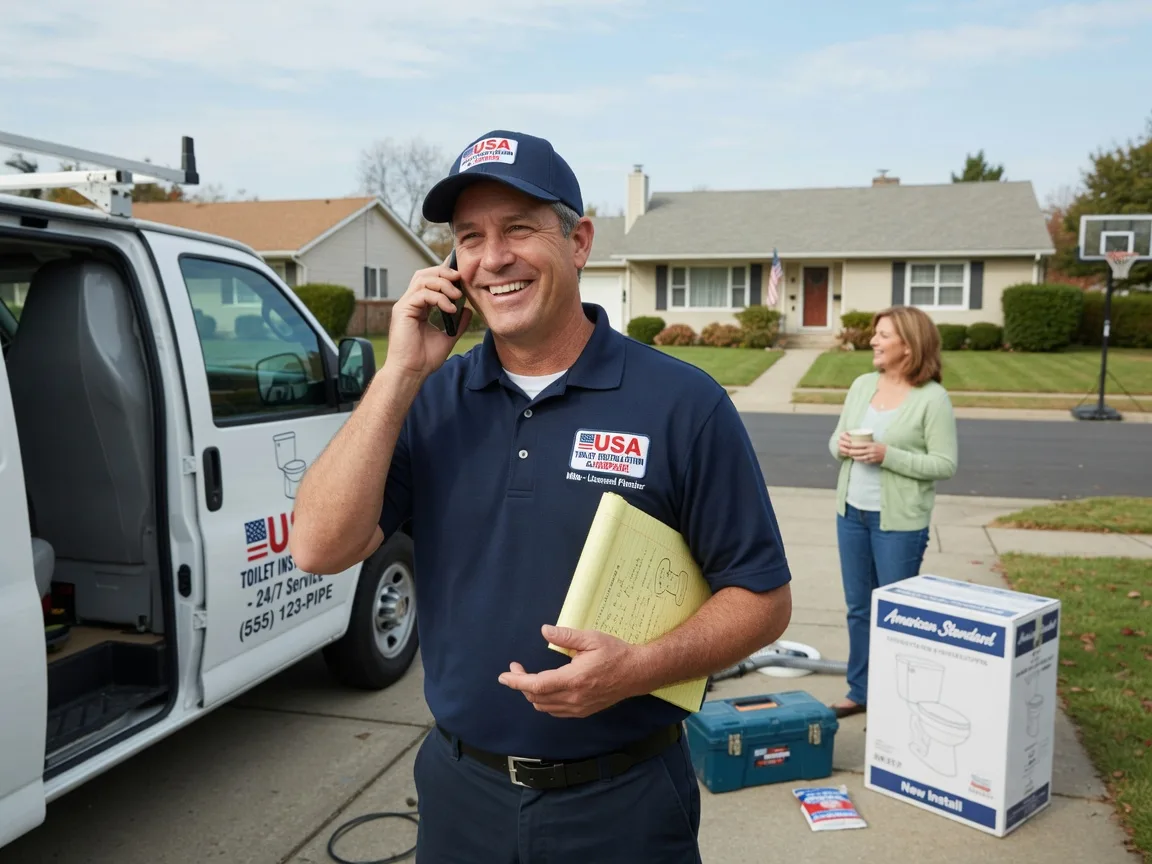Toilet Installation Parker City, IN FAQs